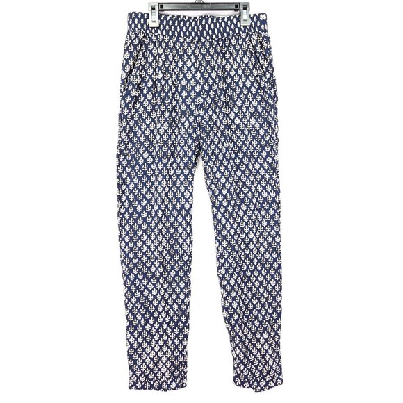 Velvet By Graham & Spencer Trousers Size Medium Tapered Leg Casual Pant OAP - Picture 1 of 13